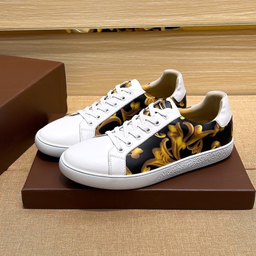 Wholesale Versace Casual Shoes For Men #1226164 $76.00 USD, Wholesale Quality Replica Versace Casual Shoes