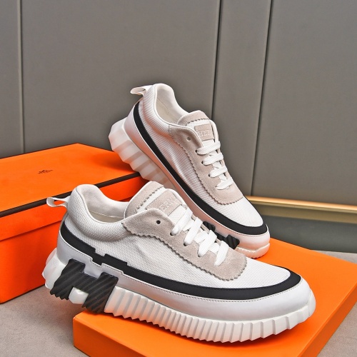 Replica Hermes Casual Shoes For Men #1226166 $80.00 USD for Wholesale