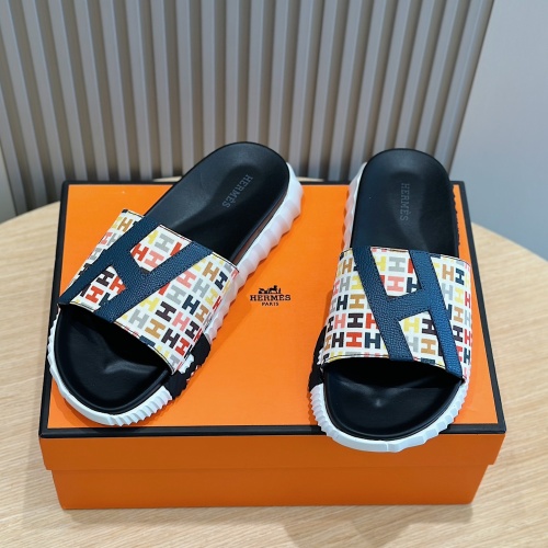 Replica Hermes Slippers For Men #1226170 $115.00 USD for Wholesale