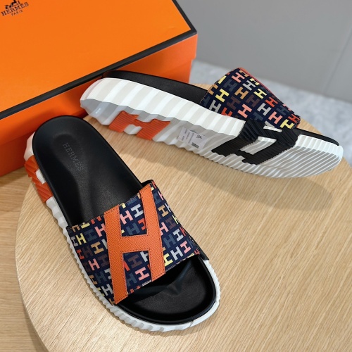 Replica Hermes Slippers For Men #1226171 $115.00 USD for Wholesale