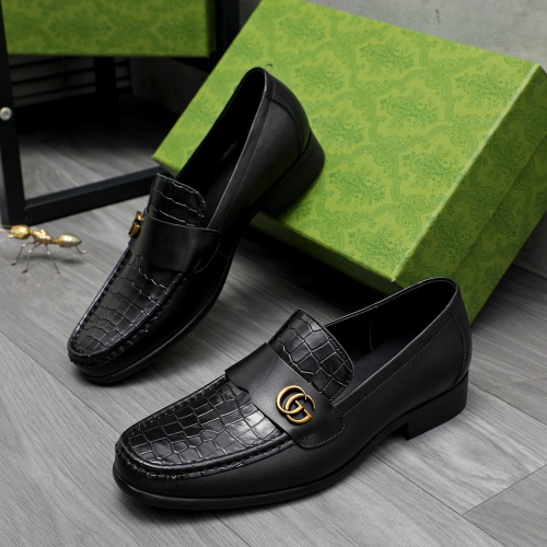 Wholesale Gucci Oxfords Shoes For Men #1226183 $88.00 USD, Wholesale Quality Replica Gucci Oxfords Shoes