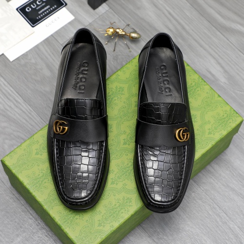 Replica Gucci Oxfords Shoes For Men #1226183 $88.00 USD for Wholesale