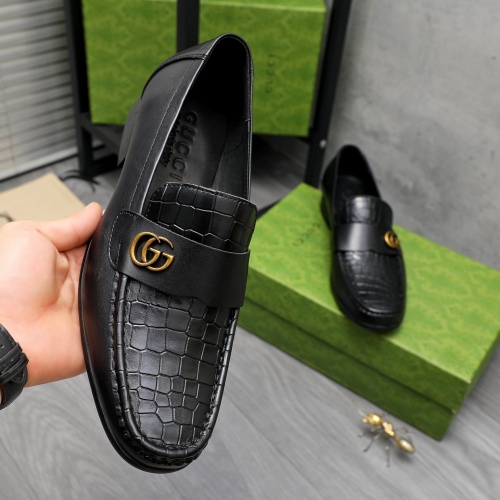 Replica Gucci Oxfords Shoes For Men #1226183 $88.00 USD for Wholesale