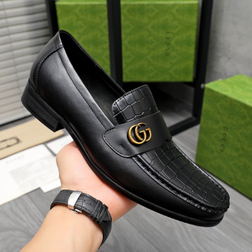 Replica Gucci Oxfords Shoes For Men #1226183 $88.00 USD for Wholesale