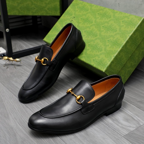 Wholesale Gucci Oxfords Shoes For Men #1226185 $98.00 USD, Wholesale Quality Replica Gucci Oxfords Shoes