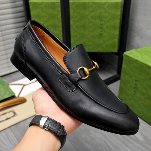 Replica Gucci Oxfords Shoes For Men #1226185 $98.00 USD for Wholesale