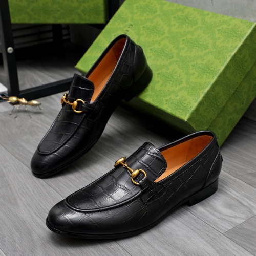 Wholesale Gucci Oxfords Shoes For Men #1226186 $98.00 USD, Wholesale Quality Replica Gucci Oxfords Shoes