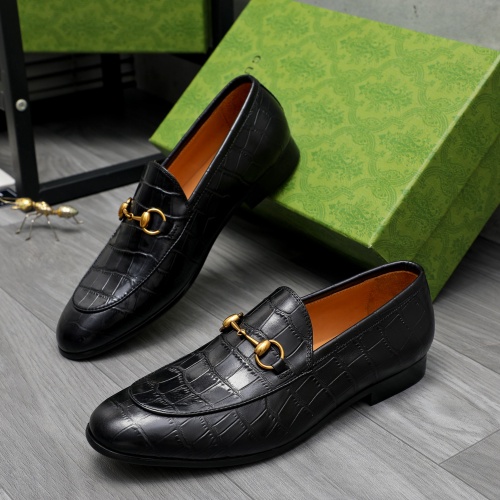 Wholesale Gucci Oxfords Shoes For Men #1226188 $98.00 USD, Wholesale Quality Replica Gucci Oxfords Shoes