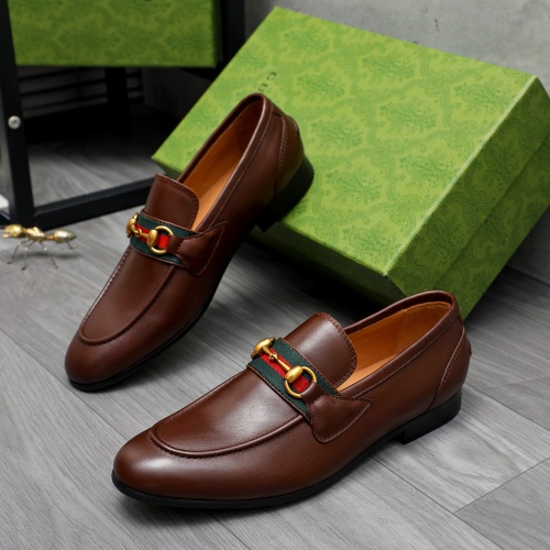 Wholesale Gucci Oxfords Shoes For Men #1226194 $98.00 USD, Wholesale Quality Replica Gucci Oxfords Shoes