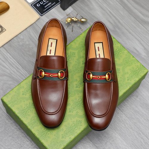 Replica Gucci Oxfords Shoes For Men #1226194 $98.00 USD for Wholesale