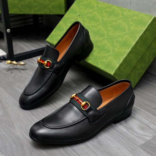 Wholesale Gucci Oxfords Shoes For Men #1226195 $98.00 USD, Wholesale Quality Replica Gucci Oxfords Shoes