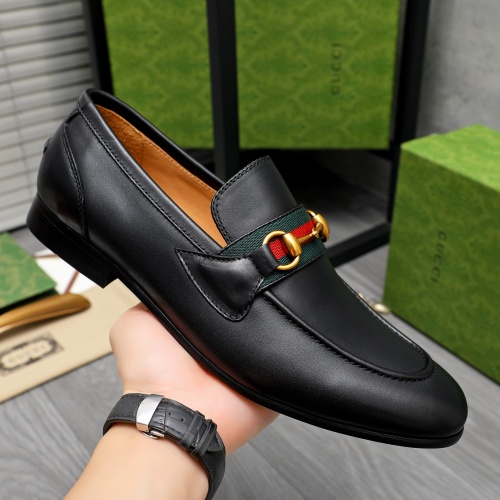 Replica Gucci Oxfords Shoes For Men #1226195 $98.00 USD for Wholesale