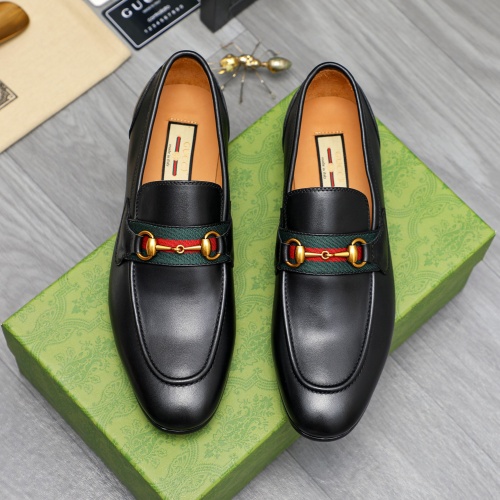 Replica Gucci Oxfords Shoes For Men #1226195 $98.00 USD for Wholesale