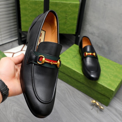 Replica Gucci Oxfords Shoes For Men #1226195 $98.00 USD for Wholesale