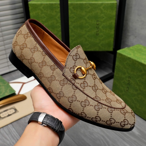 Replica Gucci Oxfords Shoes For Men #1226197 $98.00 USD for Wholesale