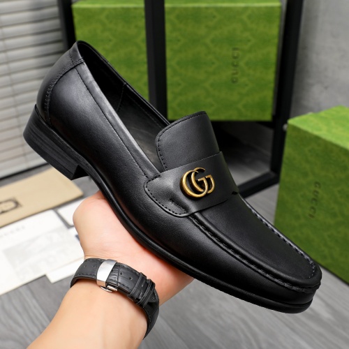 Replica Gucci Oxfords Shoes For Men #1226199 $88.00 USD for Wholesale