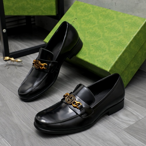 Wholesale Gucci Oxfords Shoes For Men #1226201 $88.00 USD, Wholesale Quality Replica Gucci Oxfords Shoes