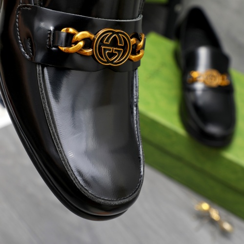 Replica Gucci Oxfords Shoes For Men #1226201 $88.00 USD for Wholesale