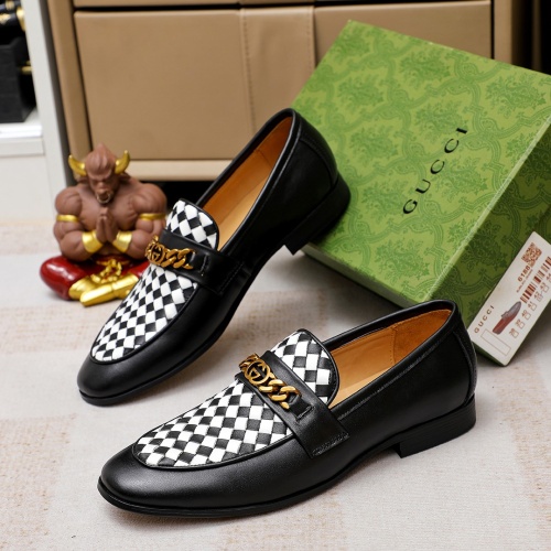 Wholesale Gucci Oxfords Shoes For Men #1226202 $80.00 USD, Wholesale Quality Replica Gucci Oxfords Shoes