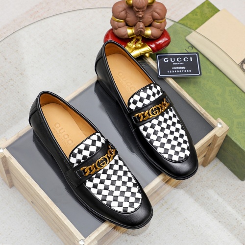 Replica Gucci Oxfords Shoes For Men #1226202 $80.00 USD for Wholesale