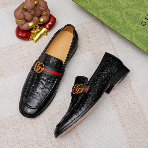 Replica Gucci Oxfords Shoes For Men #1226203 $80.00 USD for Wholesale