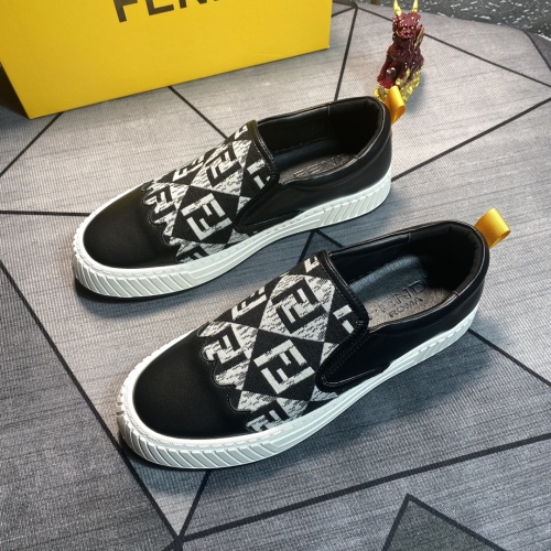 Replica Fendi Casual Shoes For Men #1226217 $72.00 USD for Wholesale