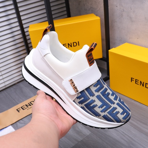 Replica Fendi Casual Shoes For Men #1226220 $80.00 USD for Wholesale