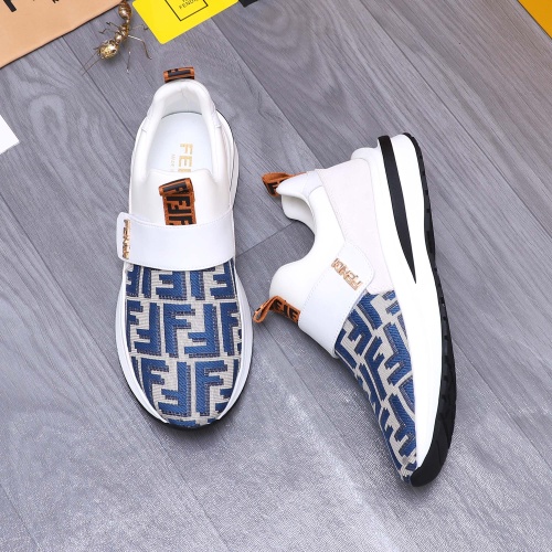 Replica Fendi Casual Shoes For Men #1226220 $80.00 USD for Wholesale