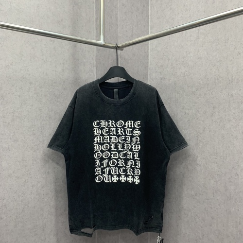 Wholesale Chrome Hearts T-Shirts Short Sleeved For Unisex #1226227 $48.00 USD, Wholesale Quality Replica Chrome Hearts T-Shirts