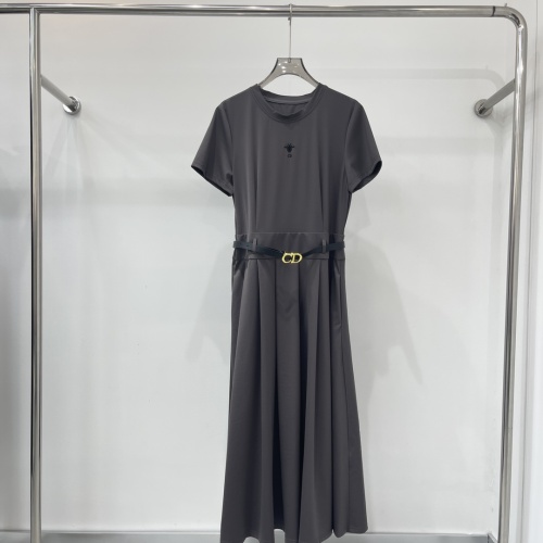 Wholesale Christian Dior Dresses Short Sleeved For Women #1226257 $140.00 USD, Wholesale Quality Replica Christian Dior Dresses