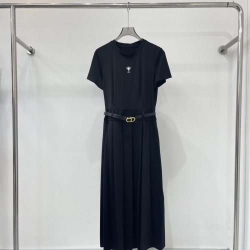 Wholesale Christian Dior Dresses Short Sleeved For Women #1226258 $140.00 USD, Wholesale Quality Replica Christian Dior Dresses