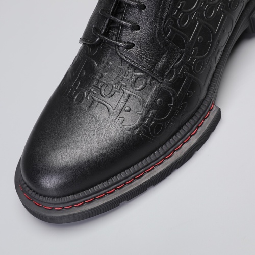 Replica Christian Dior Leather Shoes For Men #1226268 $82.00 USD for Wholesale