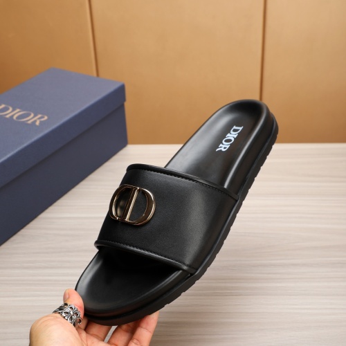 Replica Christian Dior Slippers For Men #1226277 $52.00 USD for Wholesale