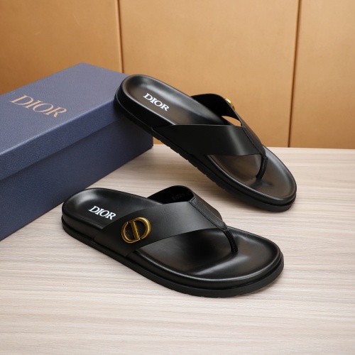 Replica Christian Dior Slippers For Men #1226278 $52.00 USD for Wholesale