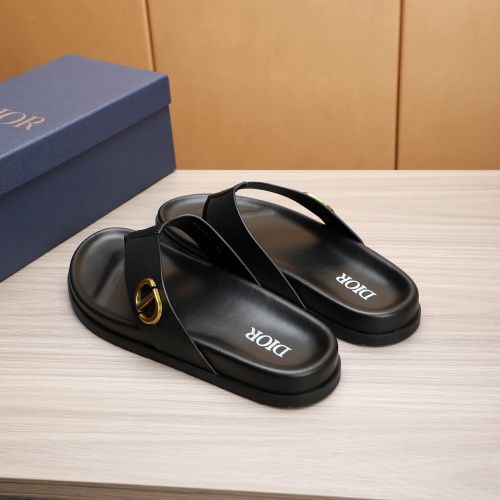 Replica Christian Dior Slippers For Men #1226278 $52.00 USD for Wholesale