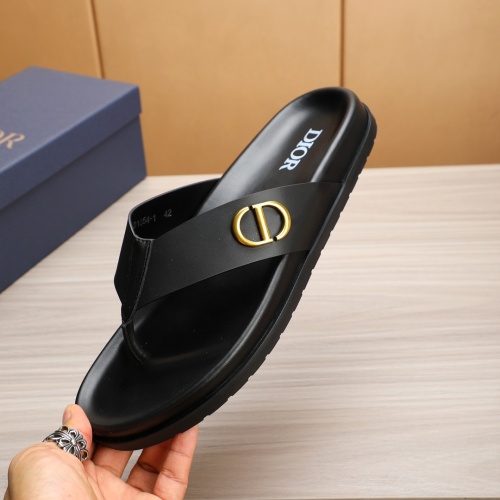 Replica Christian Dior Slippers For Men #1226278 $52.00 USD for Wholesale