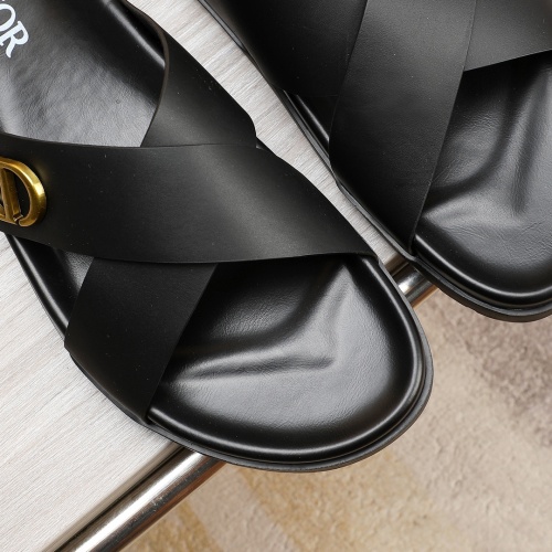 Replica Christian Dior Slippers For Men #1226279 $52.00 USD for Wholesale