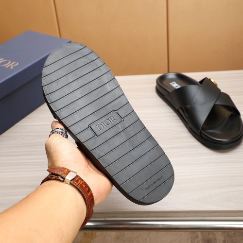 Replica Christian Dior Slippers For Men #1226279 $52.00 USD for Wholesale