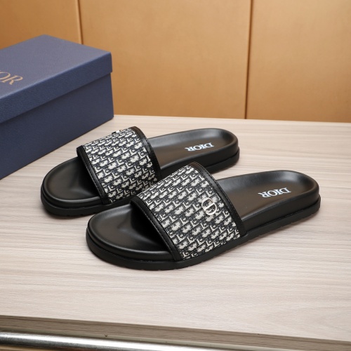 Wholesale Christian Dior Slippers For Men #1226282 $52.00 USD, Wholesale Quality Replica Christian Dior Slippers