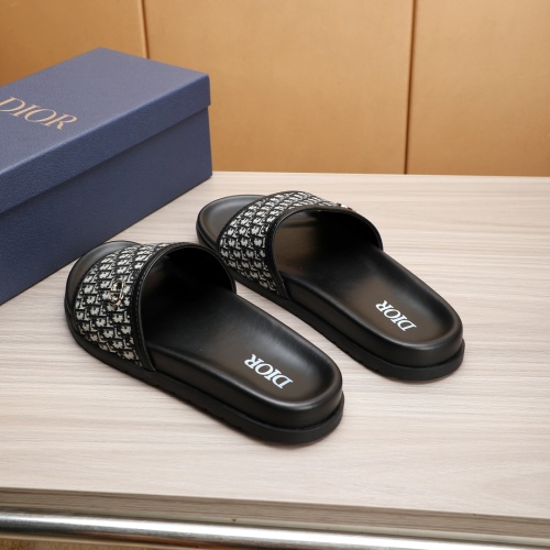 Replica Christian Dior Slippers For Men #1226282 $52.00 USD for Wholesale