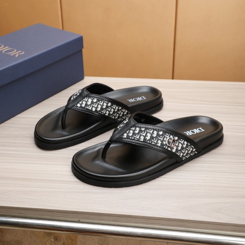 Wholesale Christian Dior Slippers For Men #1226283 $52.00 USD, Wholesale Quality Replica Christian Dior Slippers