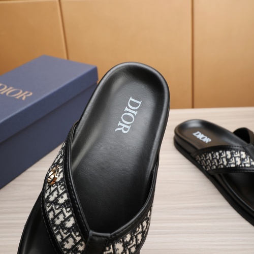 Replica Christian Dior Slippers For Men #1226283 $52.00 USD for Wholesale