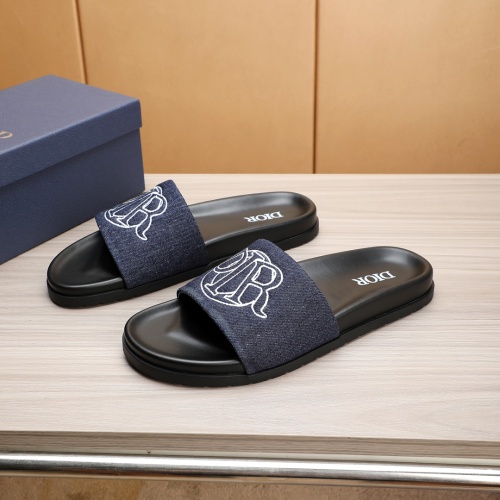 Wholesale Christian Dior Slippers For Men #1226287 $52.00 USD, Wholesale Quality Replica Christian Dior Slippers