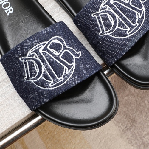 Replica Christian Dior Slippers For Men #1226287 $52.00 USD for Wholesale