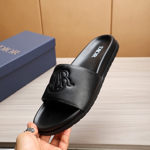 Replica Christian Dior Slippers For Men #1226289 $52.00 USD for Wholesale