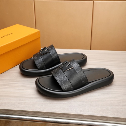 Wholesale Louis Vuitton Slippers For Men #1226295 $52.00 USD, Wholesale Quality Replica Louis Vuitton Slippers