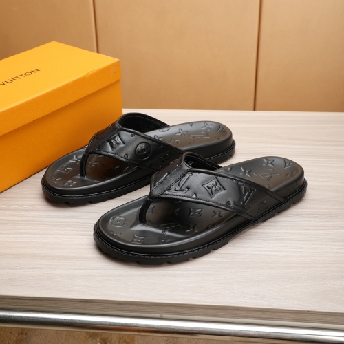 Wholesale Louis Vuitton Slippers For Men #1226303 $52.00 USD, Wholesale Quality Replica Louis Vuitton Slippers