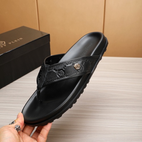 Replica Philipp Plein PP Slippers For Men #1226305 $52.00 USD for Wholesale