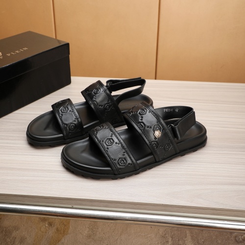 Wholesale Philipp Plein PP Sandal For Men #1226311 $52.00 USD, Wholesale Quality Replica Philipp Plein PP Sandal