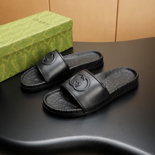 Wholesale Gucci Slippers For Men #1226313 $52.00 USD, Wholesale Quality Replica Gucci Slippers